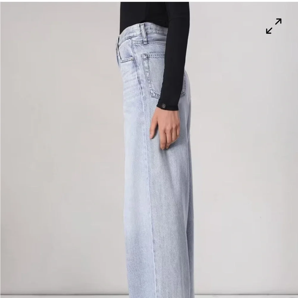 rag & bone Sofie High Rise Ultra Wide Leg Jeans - Picture 4 of 9